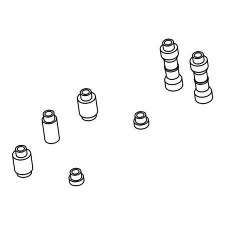Brake Plate Alloy 2mm Down Spacer