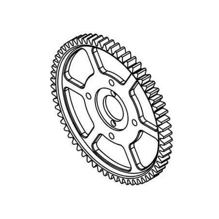 Center Spur Gear Z62 Competition