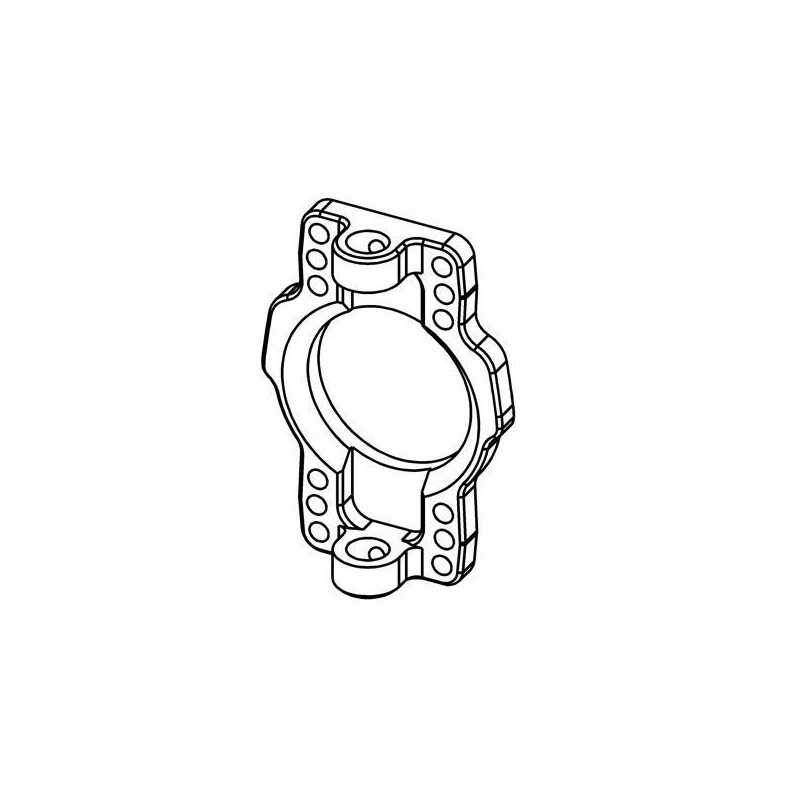 0°±4° Adjustable Caster Hub Plate