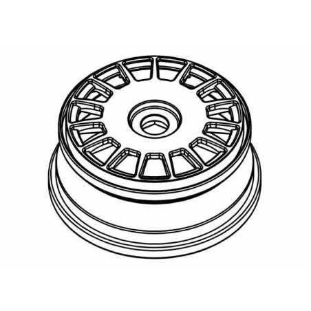 Wheel White Rally Xross 160mm