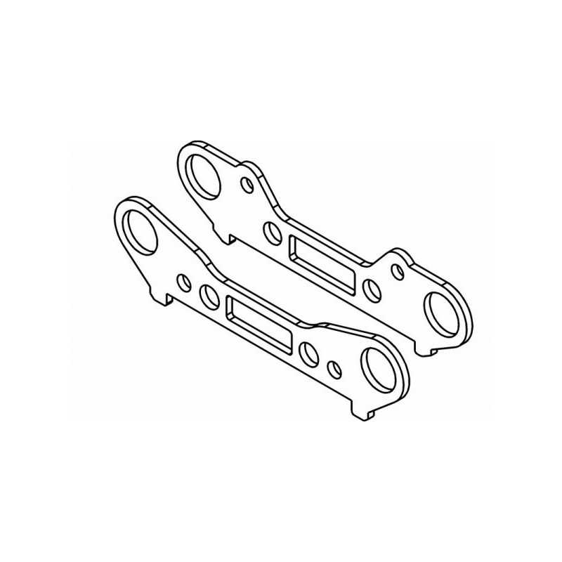 Front Wishbone Holder Steel Bracket Set