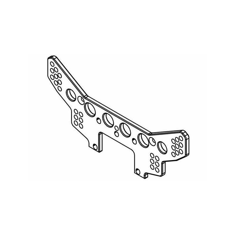 On-Road Rear Tower Multi-Hole Wide 7075