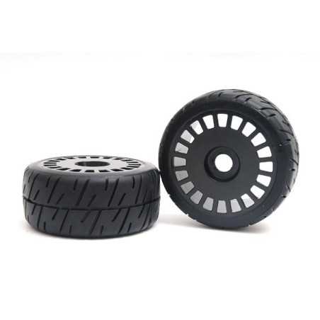 Rally X4 Tyre Black Wheel Assy
