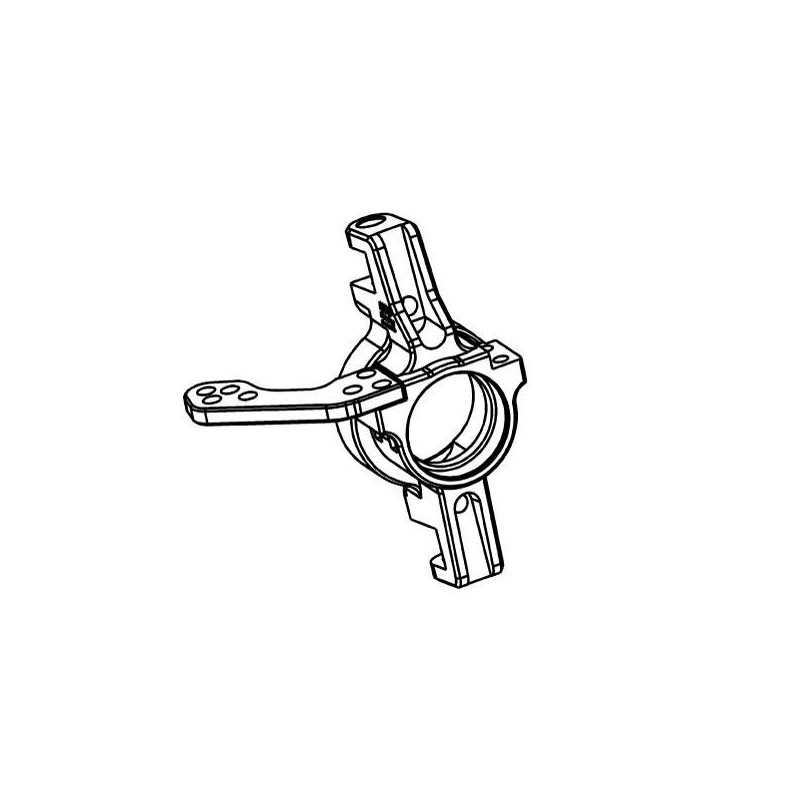 Front Hub Kingpin Alloy Left / Right Set