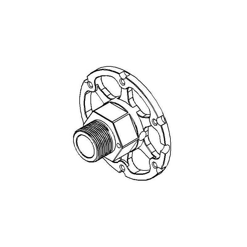 Hydrax Wheel / Disc Drive Block +10mm Offset