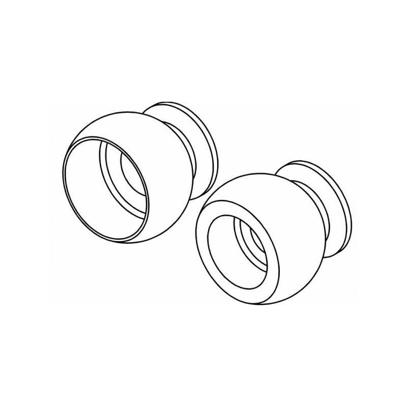 Steering Servo Arm Joint Balls (2x3mm 2x4mm)