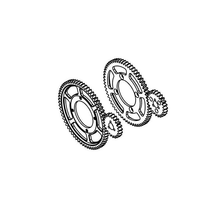 X-SNAP 2-Speed Gear Set for On-Road / Rally X-SNAP 2-Speed Gear Set for On-Road / Rally