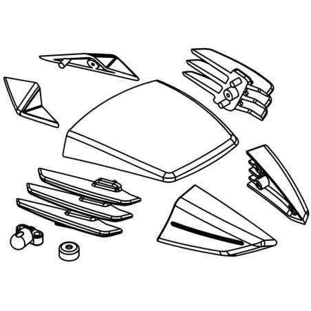 RR5 Body Shell Composite Accessories