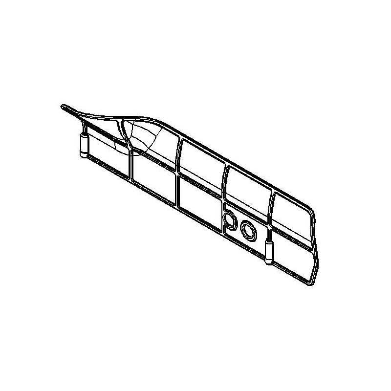 Exhaust Fuel Tank Heat Insulation Plate