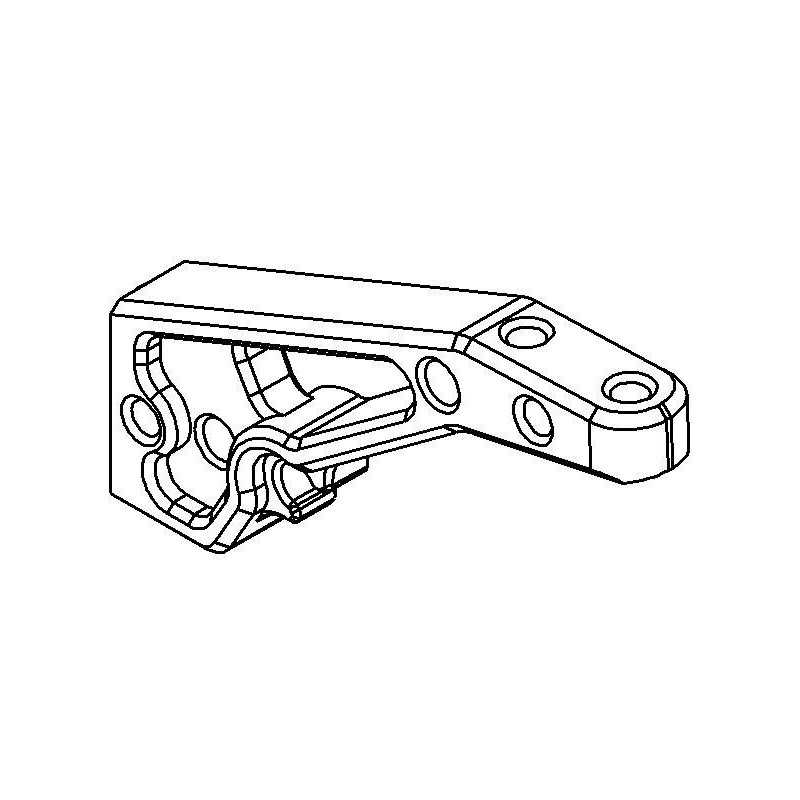 Rear Shock Tower Body Plate Bracket
