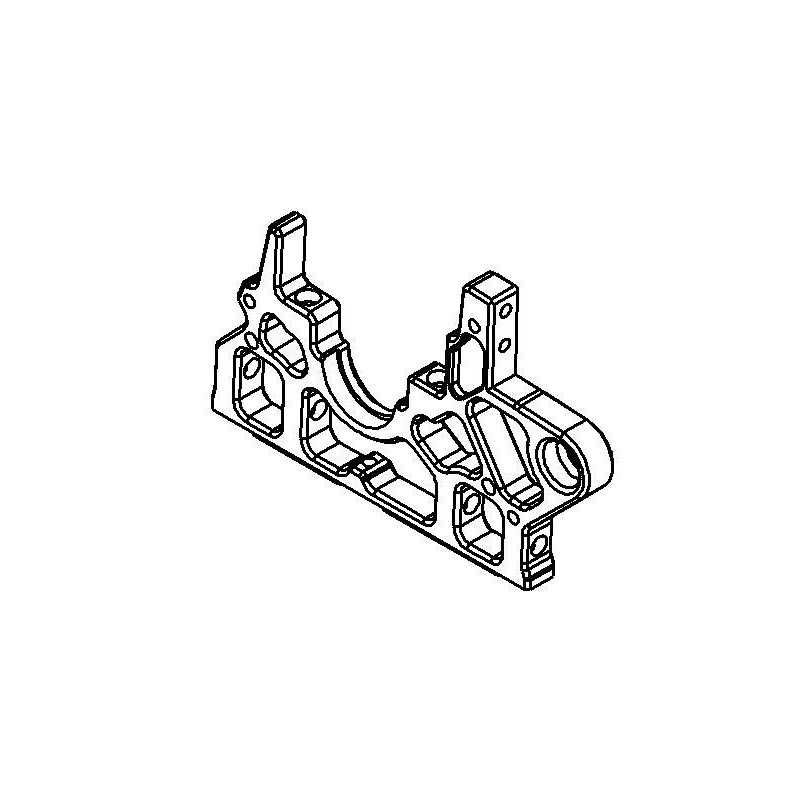 Rear Wishbone/Tower Holder Bracket Anti Squat 0deg Right Rear Wishbone/Tower Holder Bracket Anti Squat 0deg Right
