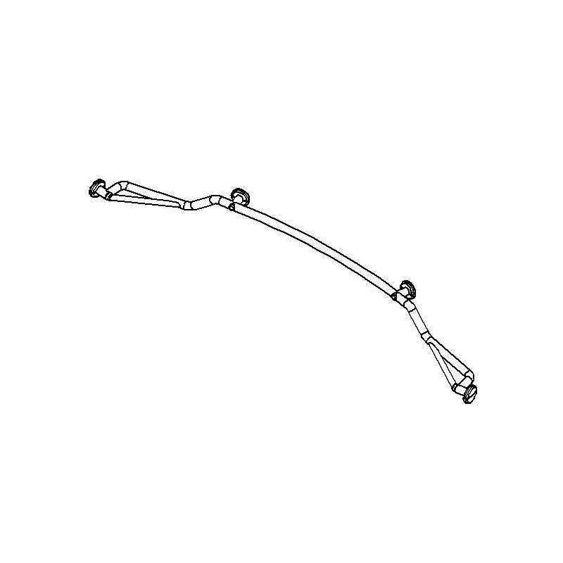 Body Rear Plastic Crash Bar for TCN5