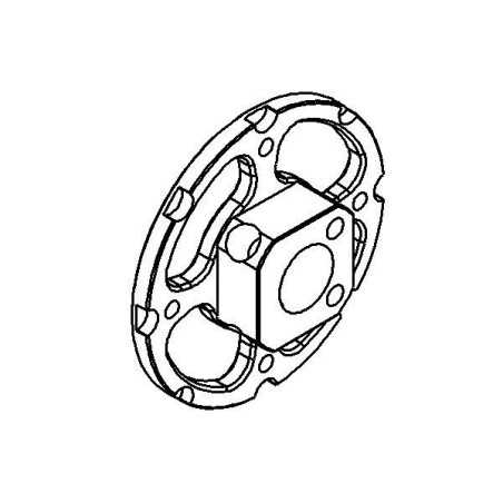 Disc/Wheel Drive Block