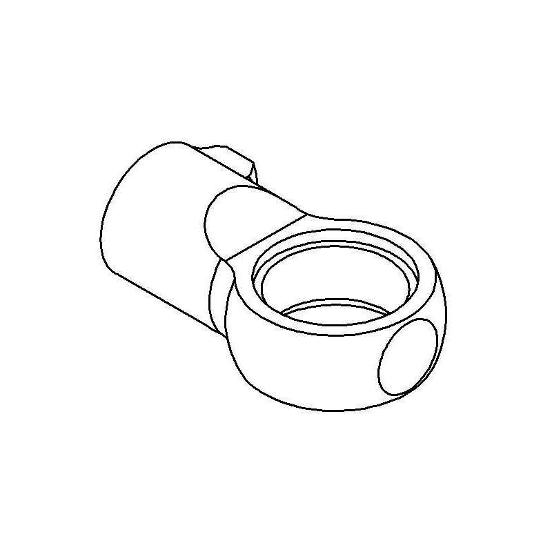 Shock Absorber Lower Alloy Short Joint 19mm 2pcs