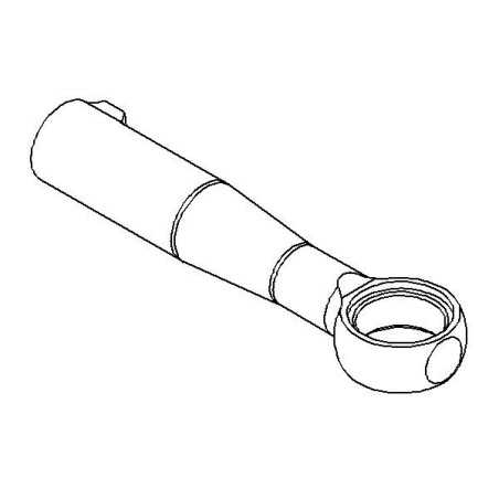 Shock Absorber Lower Alloy Long Joint 48mm 2pcs