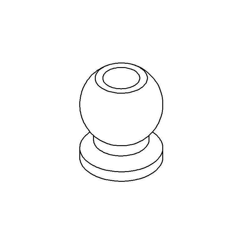 Steering Steel Ball Q9x10.5mm
