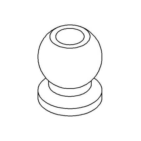 Steering Steel Ball Q9x10.5mm