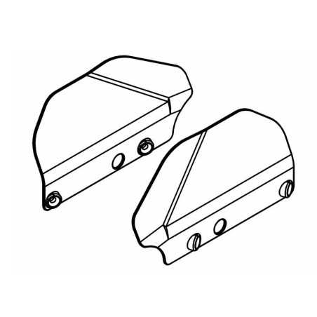 Rear Wishbone Mudguards