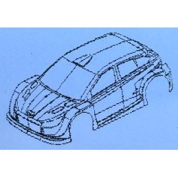 GT-R Rally Body Shell Kit 1mm WB 325-340mm