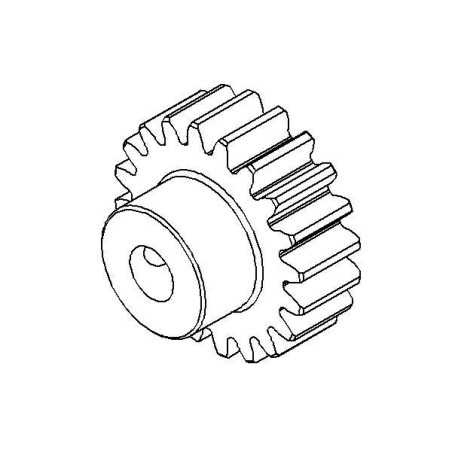 GT Center Pinion Gear Z20 Steel Hardened (Opt)