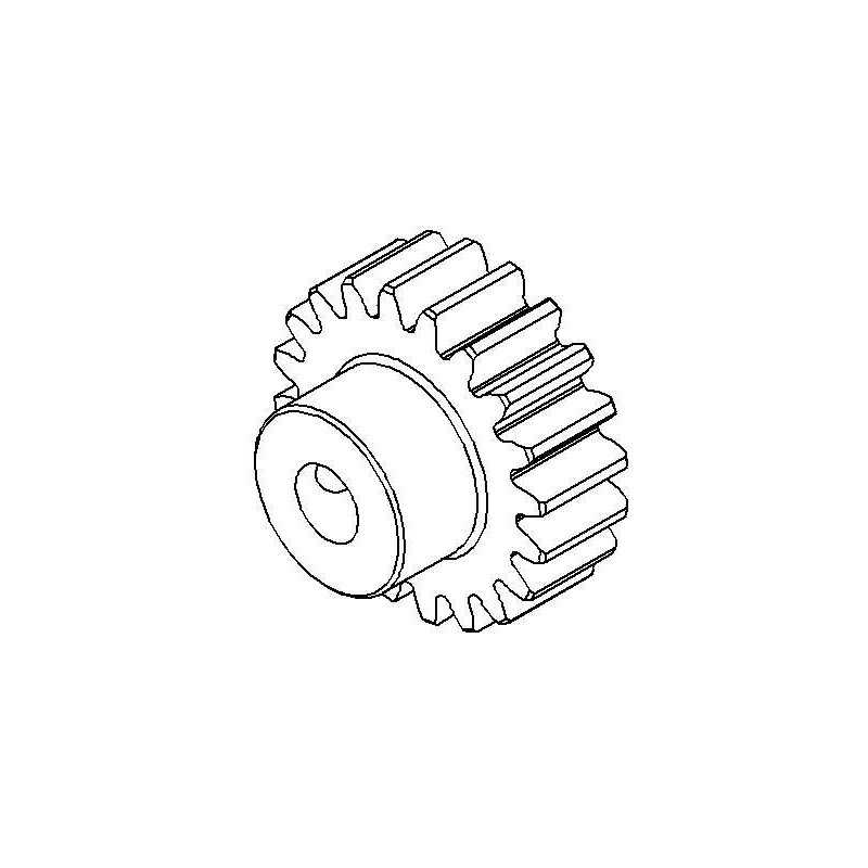GT Center Pinion Gear Alloy Z20 (Opt)