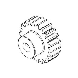 GT Center Pinion Gear Alloy Z22 (Opt)