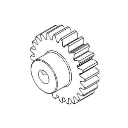 GT Center Pinion Gear Alloy Z24 (Opt)