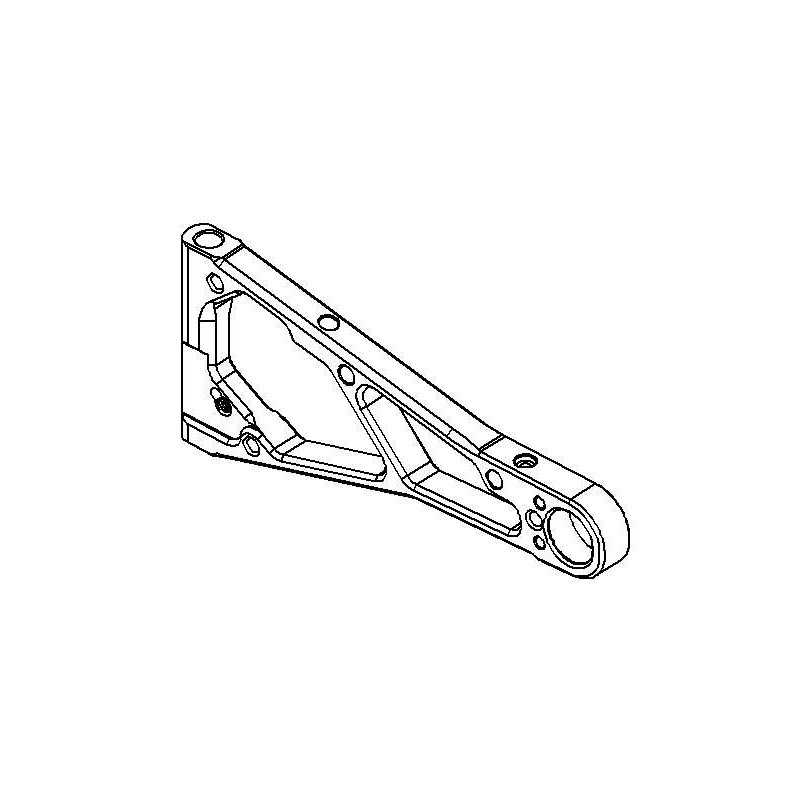 GT Front Lower Wishbone Alloy L/R