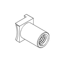 GT Front Hub Steel Nut Insert