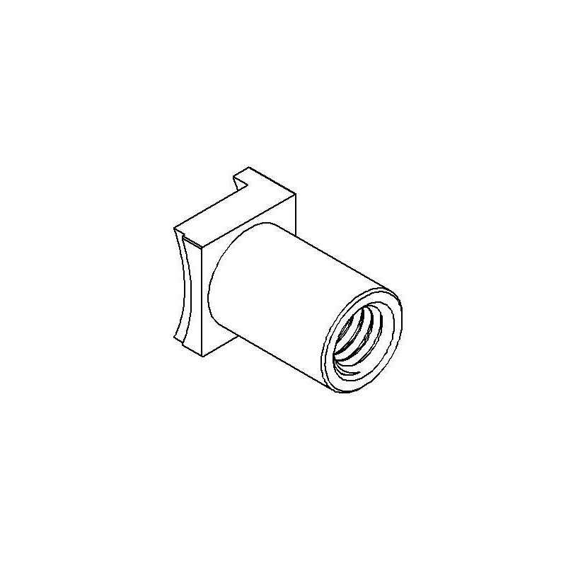 GT Front Hub Steel Nut Insert