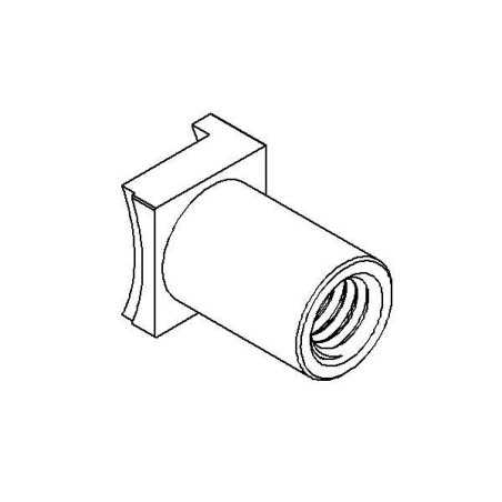GT Front Hub Steel Nut Insert