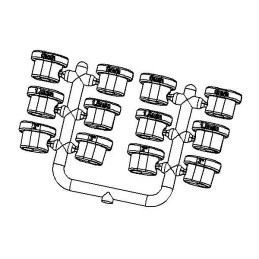 GT Lower Wichbone Holder Composite Inserts