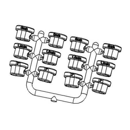 GT Lower Wichbone Holder Composite Inserts