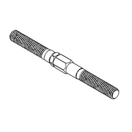GT Rear Upper Wishbone Turnbuckle Steel