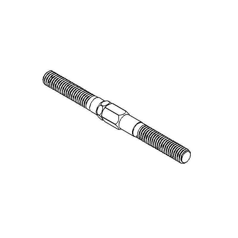 GT Rear Upper Wishbone Turnbuckle Steel