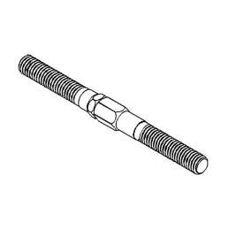GT Rear Upper Wishbone Turnbuckle Alloy