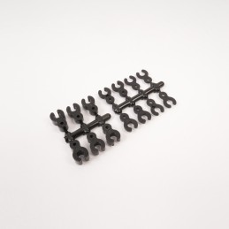 GT Caster-WB Adjustment Composite Y-Clips 14pcs