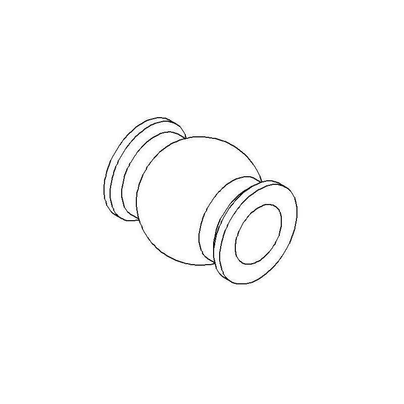 GT Shock Absorber Upper Ball Joint Steel