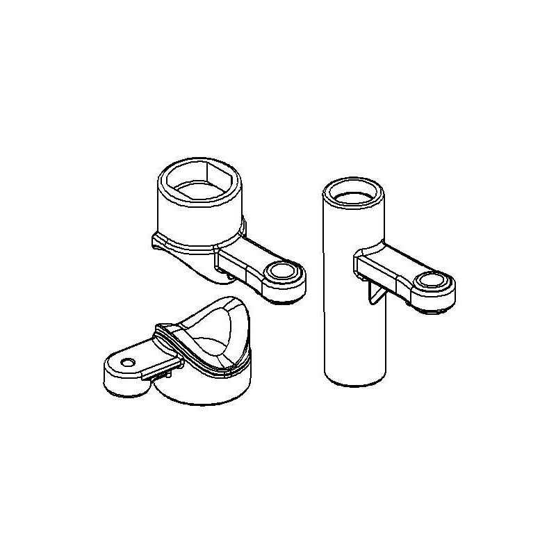 GT Composite Steering Servo Saver Set