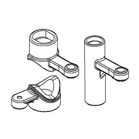 GT Composite Steering Servo Saver Set