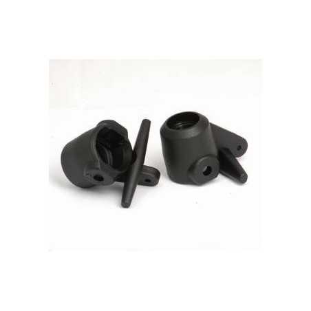 Hub Front Plastic Black