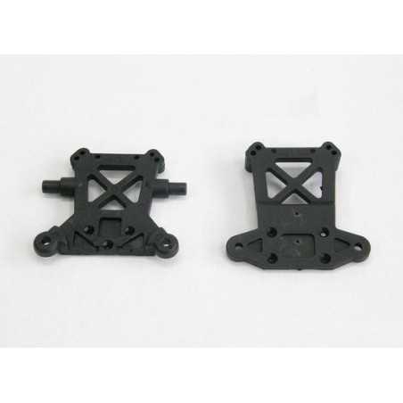 [1059] Rear Tower Plastic Int/Ext Set For RR Competition