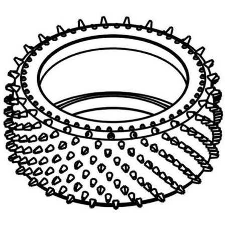 Tyre 155mm Astro-Max White Spot 60 SH