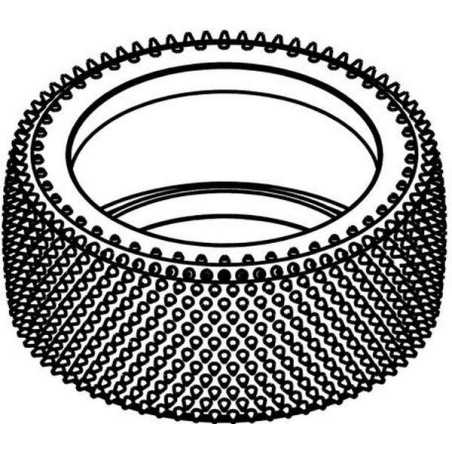 Tyre 155mm Astro-Grip Yellow Spot 70 SH