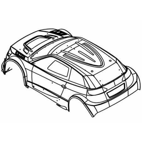 XR5 Rally Body Shell Kit Complete