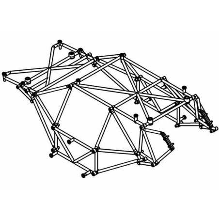 XR5 Rally Body Roll Cage Set