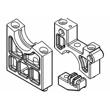 Center Diff Holder Set Plastic