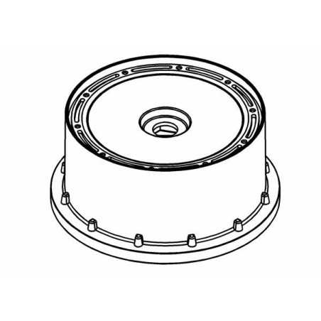 Wheel Black Dish Disc Xross-Max 190mm