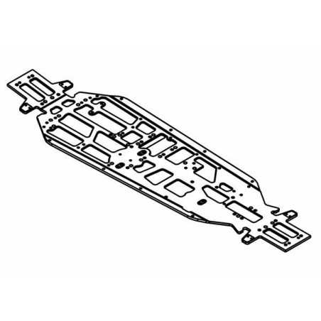 Lightweight 7075 Chassis Anodised Max 610