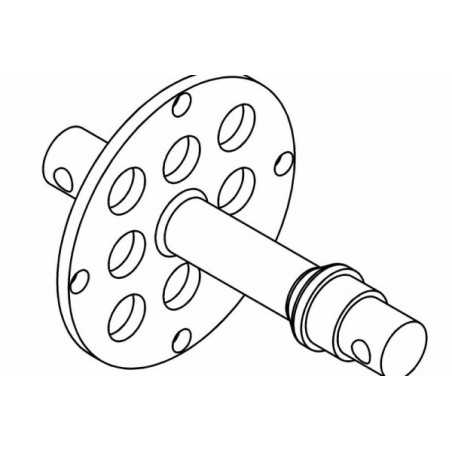 Center Front Rear Diff Solid Lock Bar Lightweight